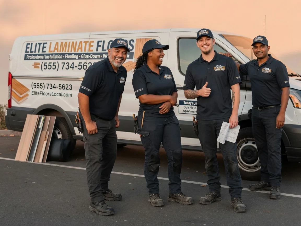 Laminate flooring installation company in Trenton, OH